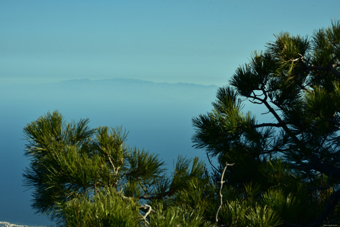 Distant View on Gran Canaria Las Canadas del Teide / Tenerife (Spain) 