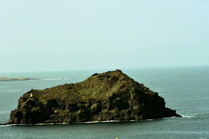 Zicht op Garachico Rots El Guincho / Tenerife (Spanje) 