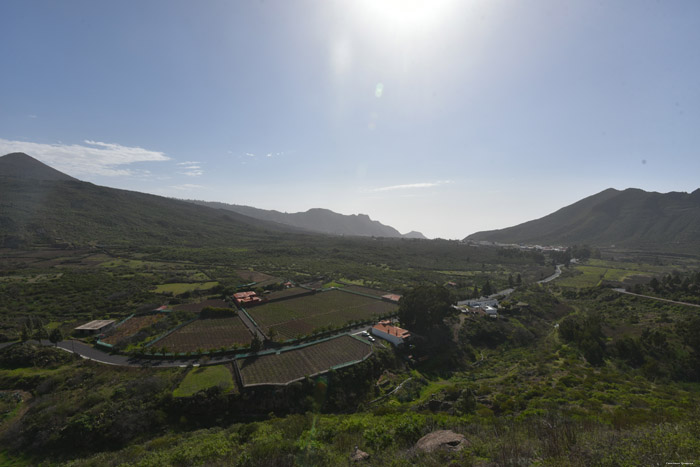 Vue Mirador Valle de Arriba Valle de Arriba / Tenerife (Espagna) 