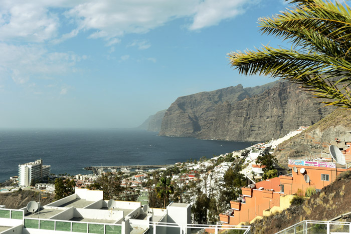 Uitzicht Mirador Archipenque Acantilados De Los Gigantes / Tenerife (Spanje) 