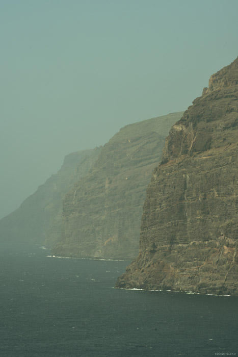 Vue depuis Mirador Archipenque Acantilados De Los Gigantes / Tenerife (Espagna) 