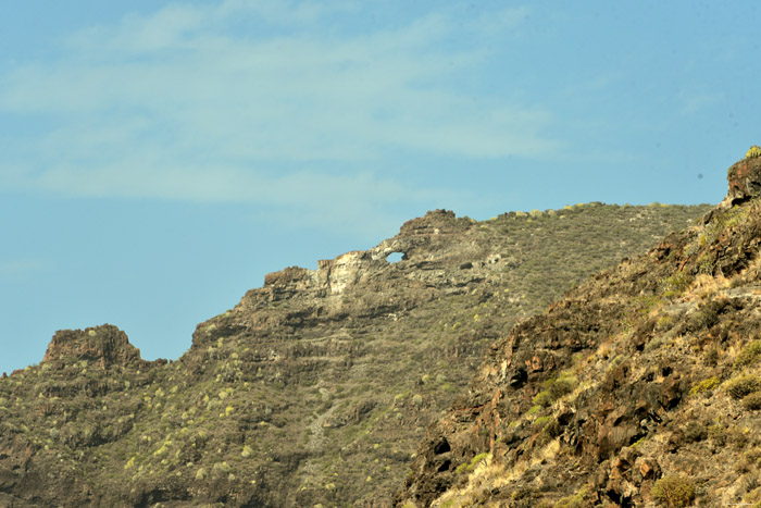 Uitzicht Mirador Archipenque Acantilados De Los Gigantes / Tenerife (Spanje) 