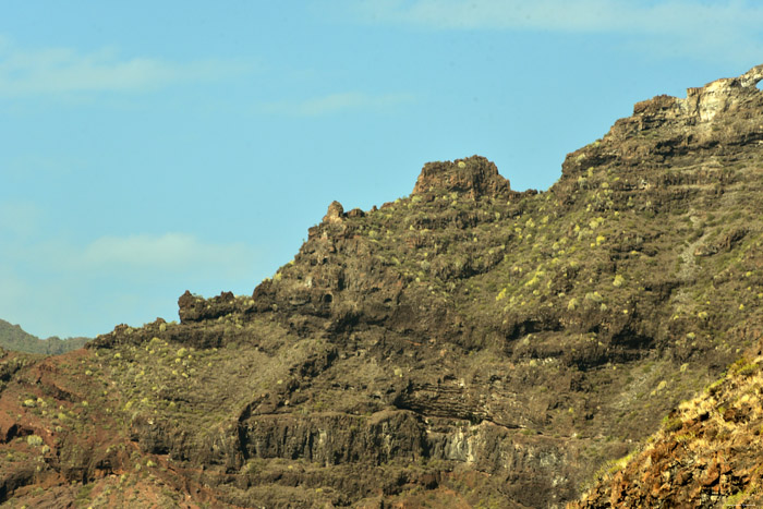 Uitzicht Mirador Archipenque Acantilados De Los Gigantes / Tenerife (Spanje) 