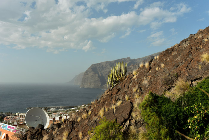 Uitzicht Mirador Archipenque Acantilados De Los Gigantes / Tenerife (Spanje) 