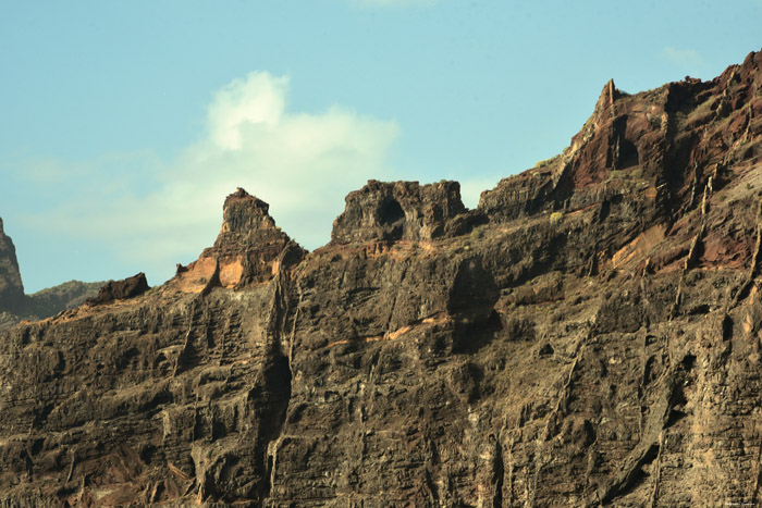 Klippen van Los Gigantes Acantilados De Los Gigantes / Tenerife (Spanje) 