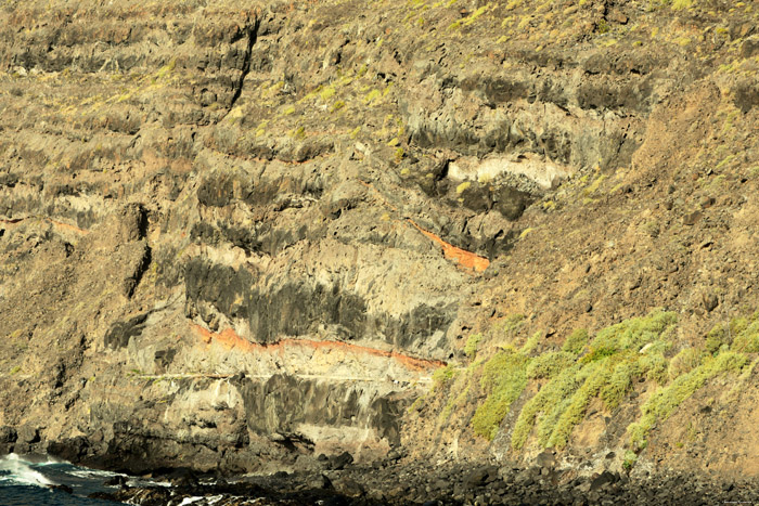 Klippen van Los Gigantes Acantilados De Los Gigantes / Tenerife (Spanje) 