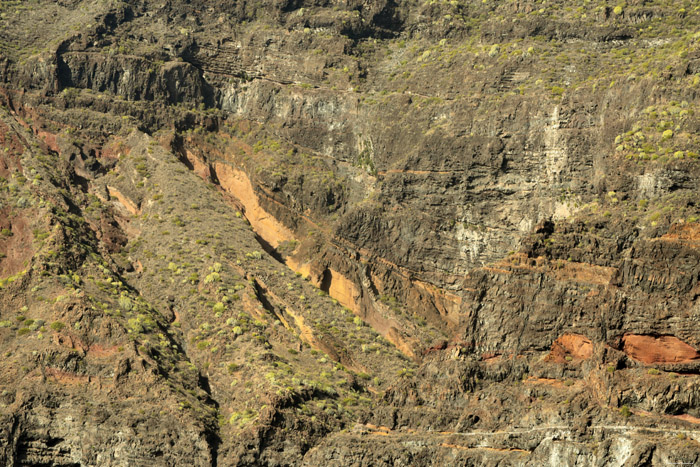 Klippen van Los Gigantes Acantilados De Los Gigantes / Tenerife (Spanje) 