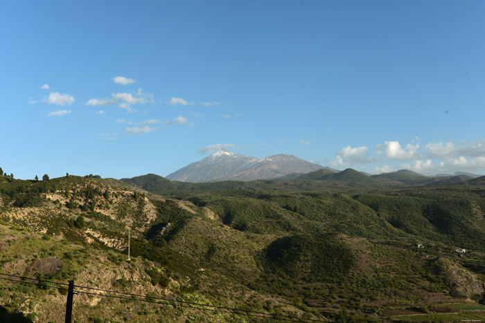 Vue depuis Mirador de Jarina Camino De Jardina / Tenerife (Espagna) 