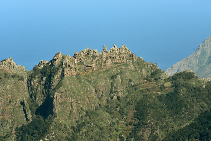 Vue Casas De La Cumbre / Tenerife (Espagna) 