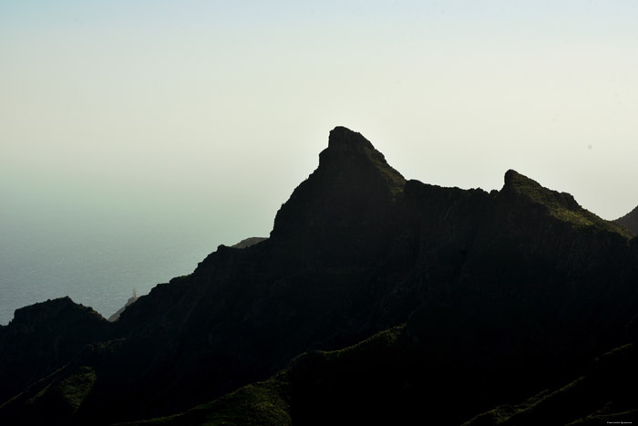 Vue Casas De La Cumbre / Tenerife (Espagna) 