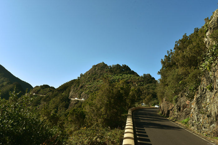 Vue Casas De La Cumbre / Tenerife (Espagna) 