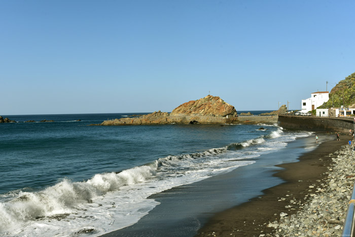 Strand van de rots van Bodega Almaciga / Tenerife (Spanje) 