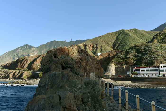 Strand van de rots van Bodega Almaciga / Tenerife (Spanje) 