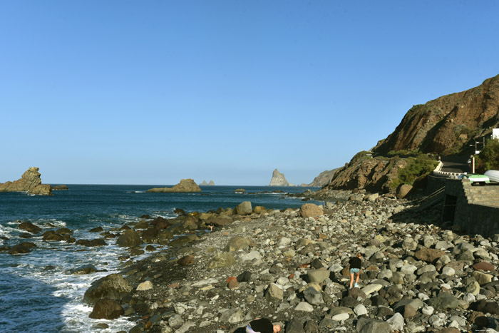 Rots van Los Galiones Almaciga / Tenerife (Spanje) 