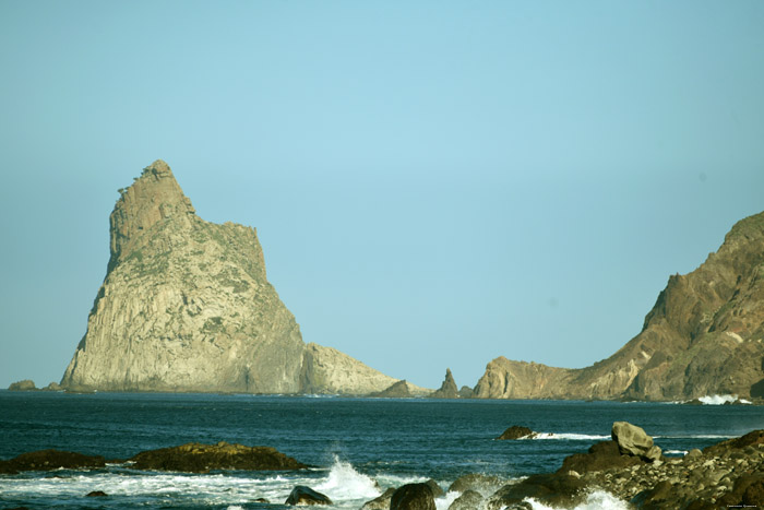 Rots van Los Galiones Almaciga / Tenerife (Spanje) 