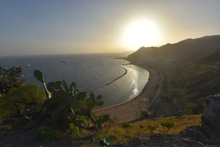 View from Miraodr Teresitas El Suculum / Tenerife (Spain) 