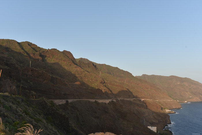 Vue depuis Mirador Teresitas El Suculum / Tenerife (Espagna) 