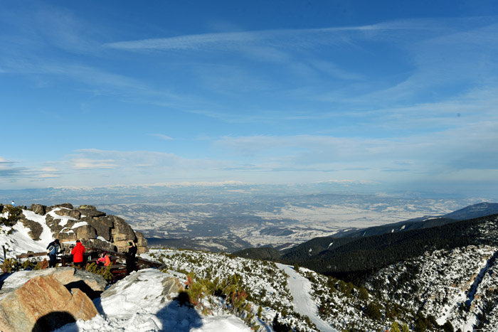 View from Yastrebets Borovets / Bulgaria 