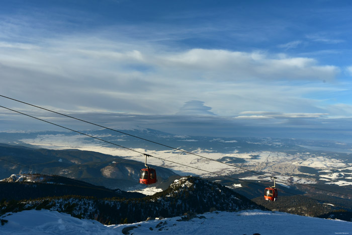 Uitzicht vanop Jastrebets Borovets / Bulgarije 