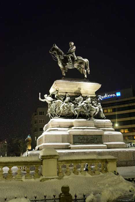 Ruiterstandbeeld Keizer Alexander II/Tsar Osvobotidel Sofia / Bulgarije 