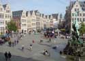 Grote Markt ANTWERPEN 1 (centrum) in ANTWERPEN / BELGI: Van op balkon Stadhuis