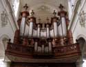 Tour Saint-Pierre LEUZE-EN-HAINAUT foto: Vooral het bijzondere orgelhuis springt in het oog