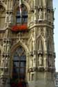 Stadhuis LEUVEN foto: Detail zijgevel