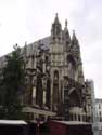 Our-Ladieschurch of the Sablon BRUSSELS-CITY in BRUSSELS / BELGIUM: e