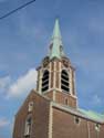 Sint-Jozefskerk - Koninklijke Kapel WATERLOO / BELGI: Detail toren