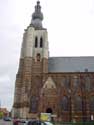 Onze-Lieve-Vrouwekerk AARSCHOT / BELGI: Zicht op zuidgevel