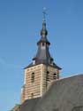 Onze-Lieve-Vrouw van Basse-Wavre basiliek WAVRE in WAVER / BELGI: Zicht van zijkant