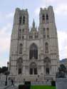 Saint-Michaels' cathedral (Saint-Michael and  Sainte-Gudule) BRUSSELS-CITY / BRUSSELS picture: From Place Sainte-Gudule