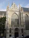 Sint-Michielskathedraal (Sint-Michiels en Sinte-Goedele) BRUSSEL-STAD in BRUSSEL / BELGIË: Zijbeuk