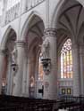 Saint-Michaels' cathedral (Saint-Michael and  Sainte-Gudule) BRUSSELS-CITY in BRUSSELS / BELGIUM: 