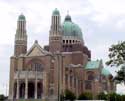 Basiliek van het Heilig Hart, Basiliek van Koekelberg KOEKELBERG / BELGI: Overzicht uit oosten