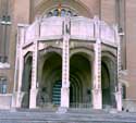 Basiliek van het Heilig Hart, Basiliek van Koekelberg KOEKELBERG / BELGIË: Detail inkom oosten