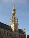 Stadhuis BRUSSEL-STAD in BRUSSEL / BELGI: Toren