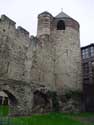 Hoektoren 1ste ringmuur, Anneesens Tower, Pain Tower BRUSSELS-CITY in BRUSSELS / BELGIUM: 