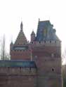 Slot van Beersel - Het Berenkasteel BEERSEL / BELGI: Detail toren