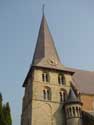 Sint-Genovevakerk (Zepperen) SINT-TRUIDEN foto: Romaanse toren met neoromaans traptorentje.