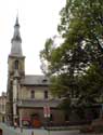 Sint-Maartenskerk SINT-TRUIDEN / BELGI: Neorommas schip gebouwd tegen de gotisch-renaissance toren