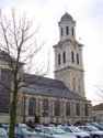 Sint-Laurentiuskerk LOKEREN / BELGI: Zijaanzicht toren