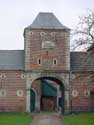 Grote boerderij JODOIGNE in GELDENAKEN / BELGI: Detail poort