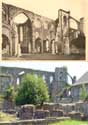 Ruins of Aulne's abbey (in Gozee) THUIN / BELGIUM: 