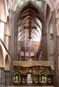 Onze-Lieve-Vrouwekathedraal TOURNAI in DOORNIK / BELGIË: Het  renaissance koordoksaal stamt uit 1574 en is een meesterwerk van C.F. de Vriendt