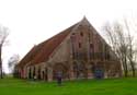 Ter Doest abdijschuur (te Lissewege) ZEEBRUGGE / BRUGGE foto: Overzicht van de gotische schuur van de Cisterciënzers.