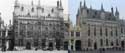 Stadhuis BRUGGE / BELGI: 1938 tov 2002 (met dank aan Pim Vermeulen).  