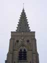 Sint-Wandregesiluskerk Beerst DIKSMUIDE / BELGI: Detail toren