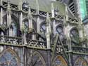 Sint-Pauluskathedraal LIEGE 1 in LUIK / BELGIË: Detail luchtbogen