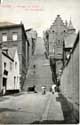 Montagne de Bueren LIEGE 1 in LUIK / BELGI: Foto begin 1900.